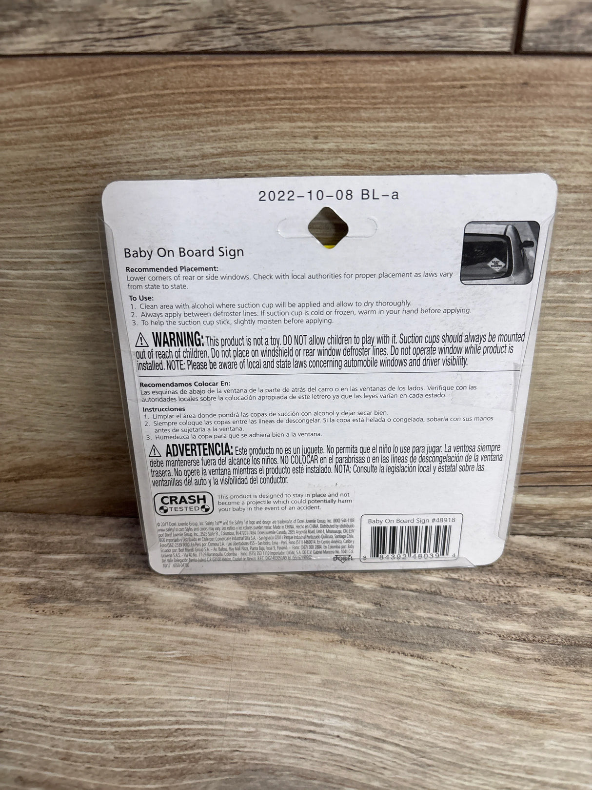 NEW Safety 1st Baby On Board! Sign