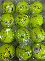 NEW Worth 12" Hot Dot Softballs 12 Count