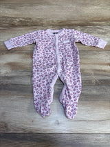 DKNY Leopard Print Coverall Purple sz 3-6m