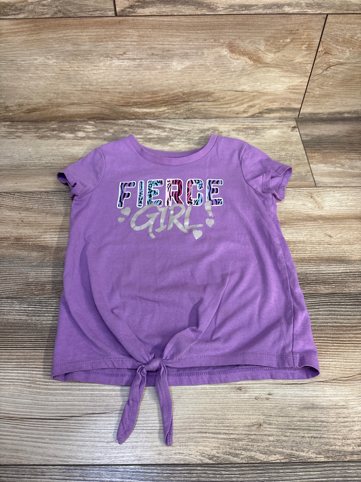 Fierce Girl! Shirt Purple sz 4T
