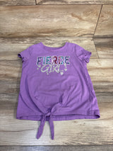 Fierce Girl! Shirt Purple sz 4T