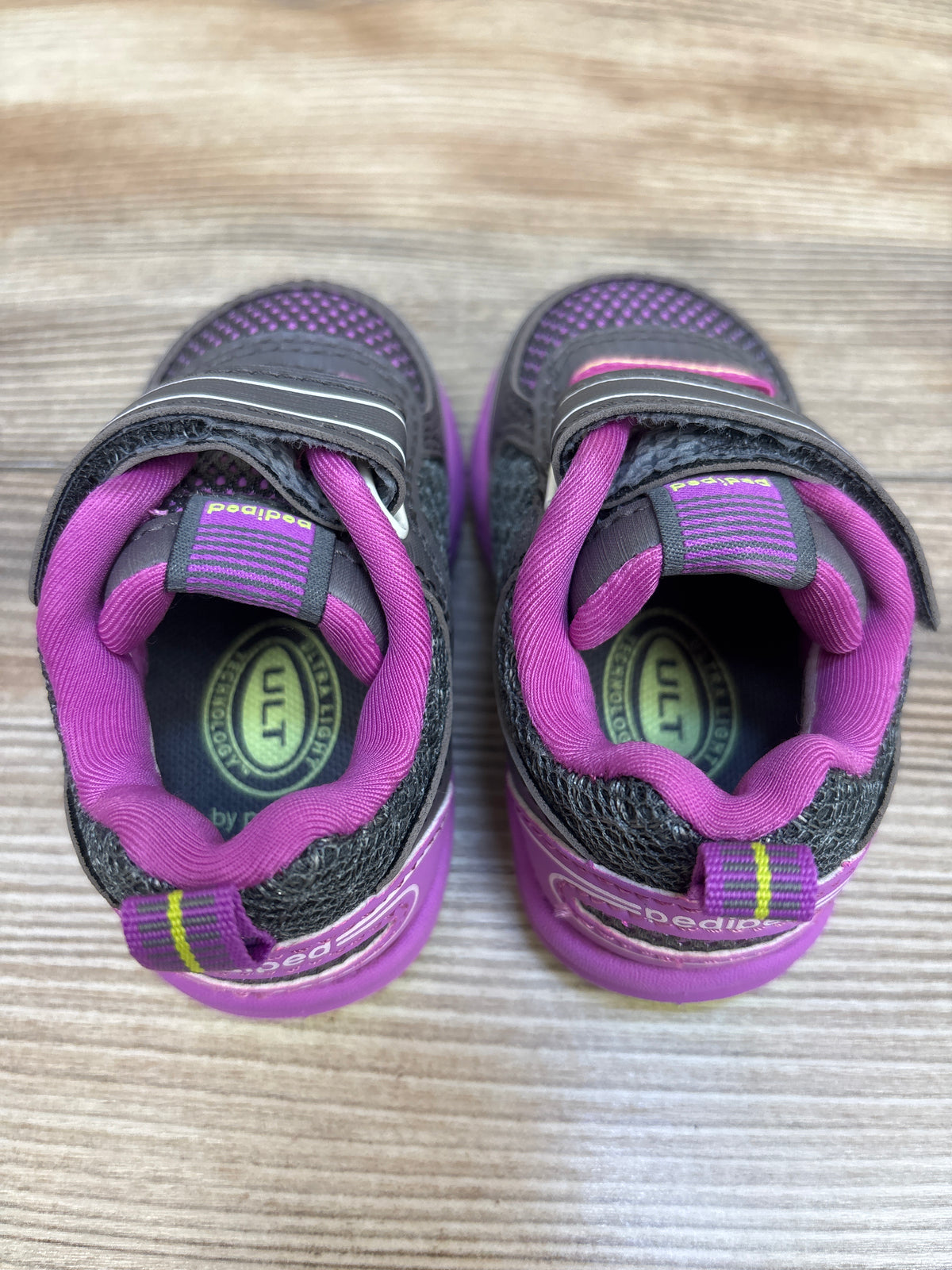 Pediped Force Flex Sneakers Purple sz 3.5c