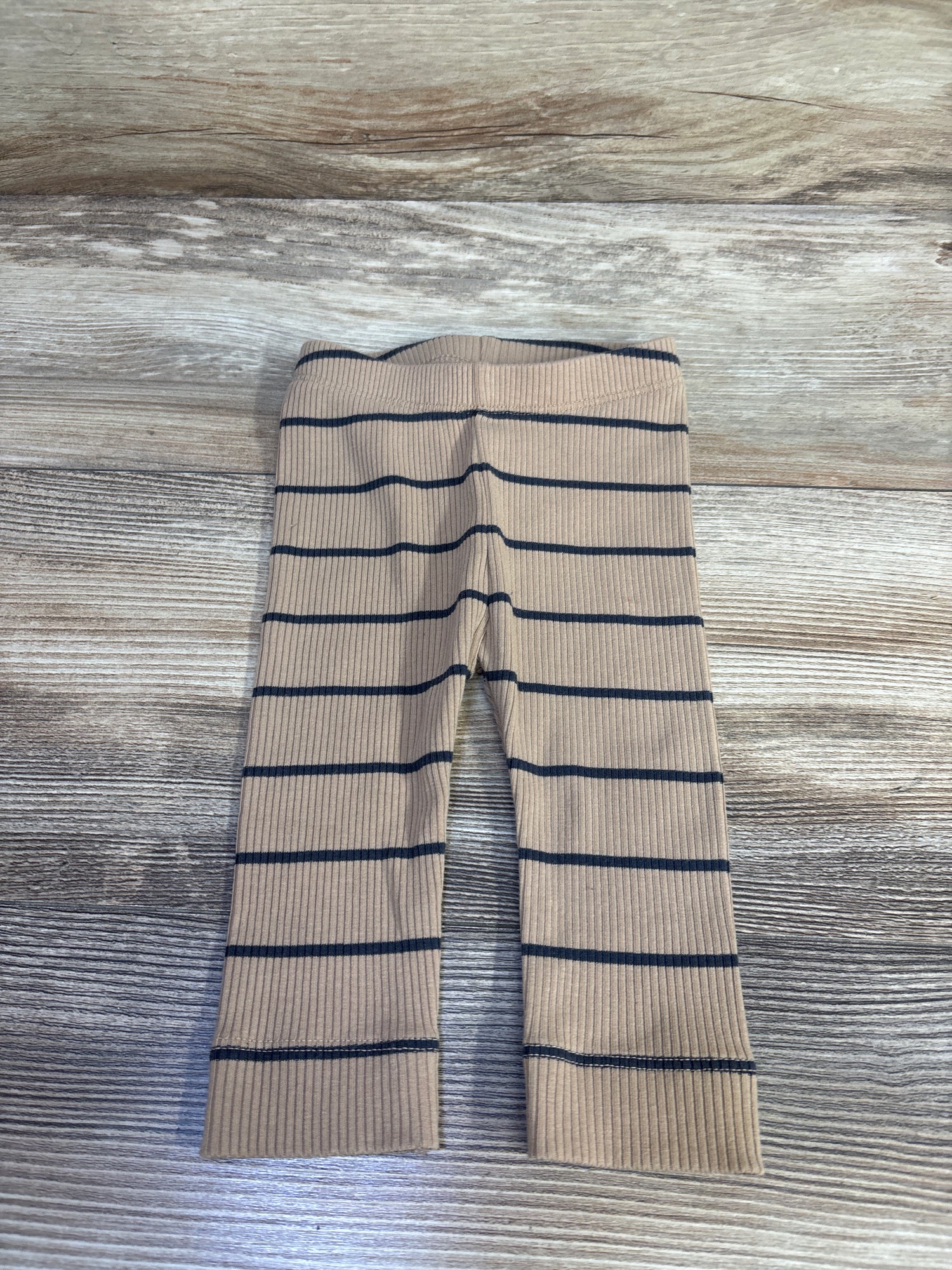 Old Navy Ribbed Striped Leggings Brown sz 3-6m