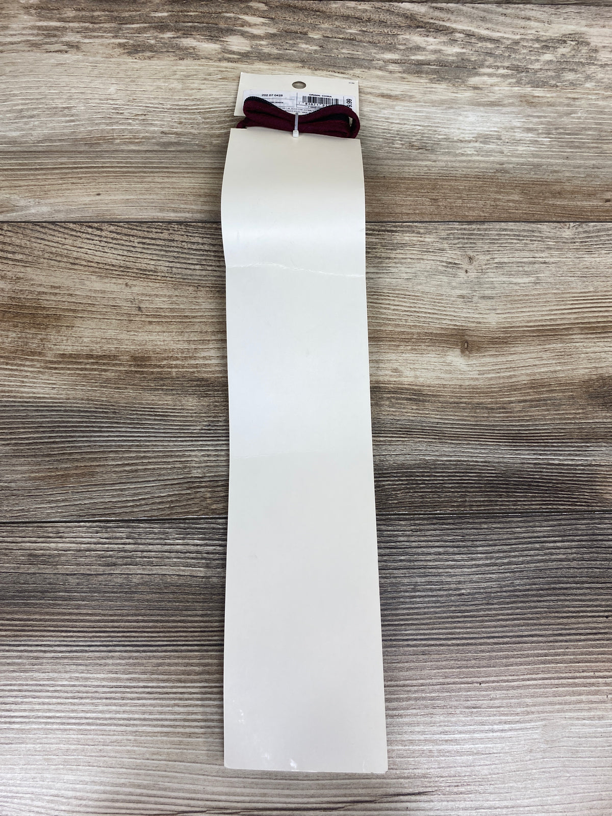 NEW Cat & Jack Woven Zip Necktie - Wine Red sz M/L