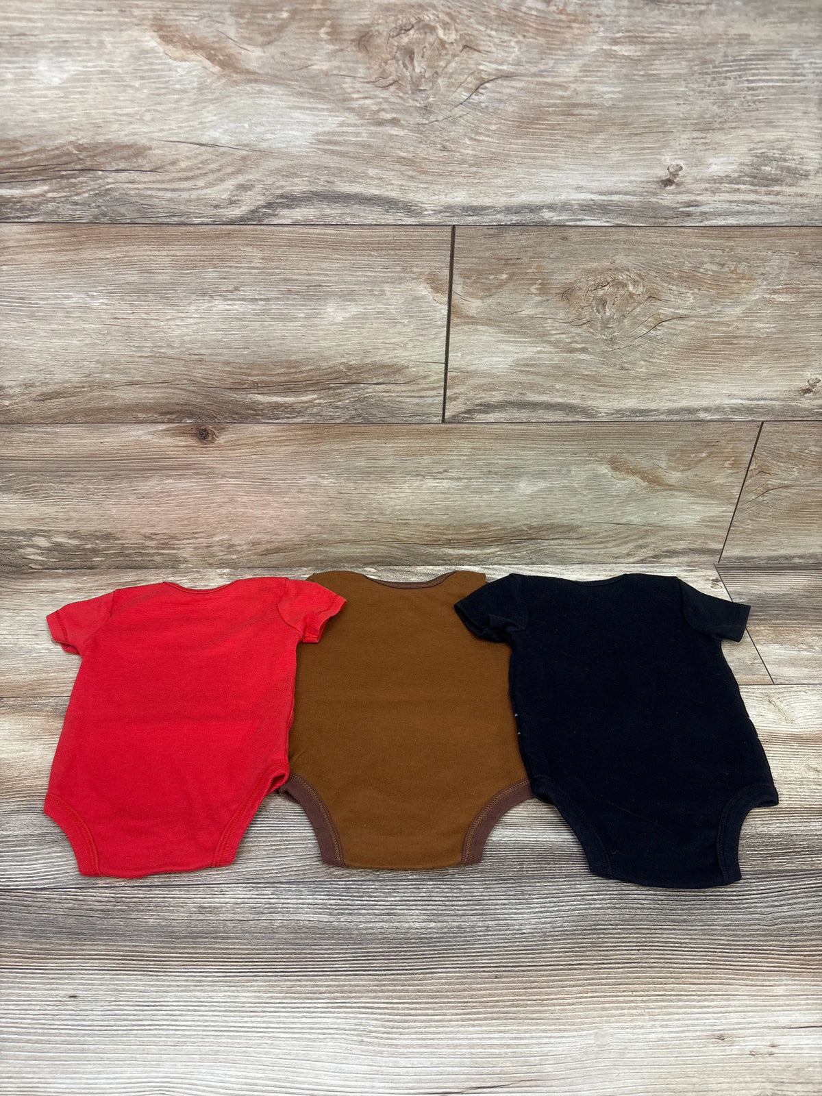 Star Wars 3pk Bodysuits Black sz 3-6m