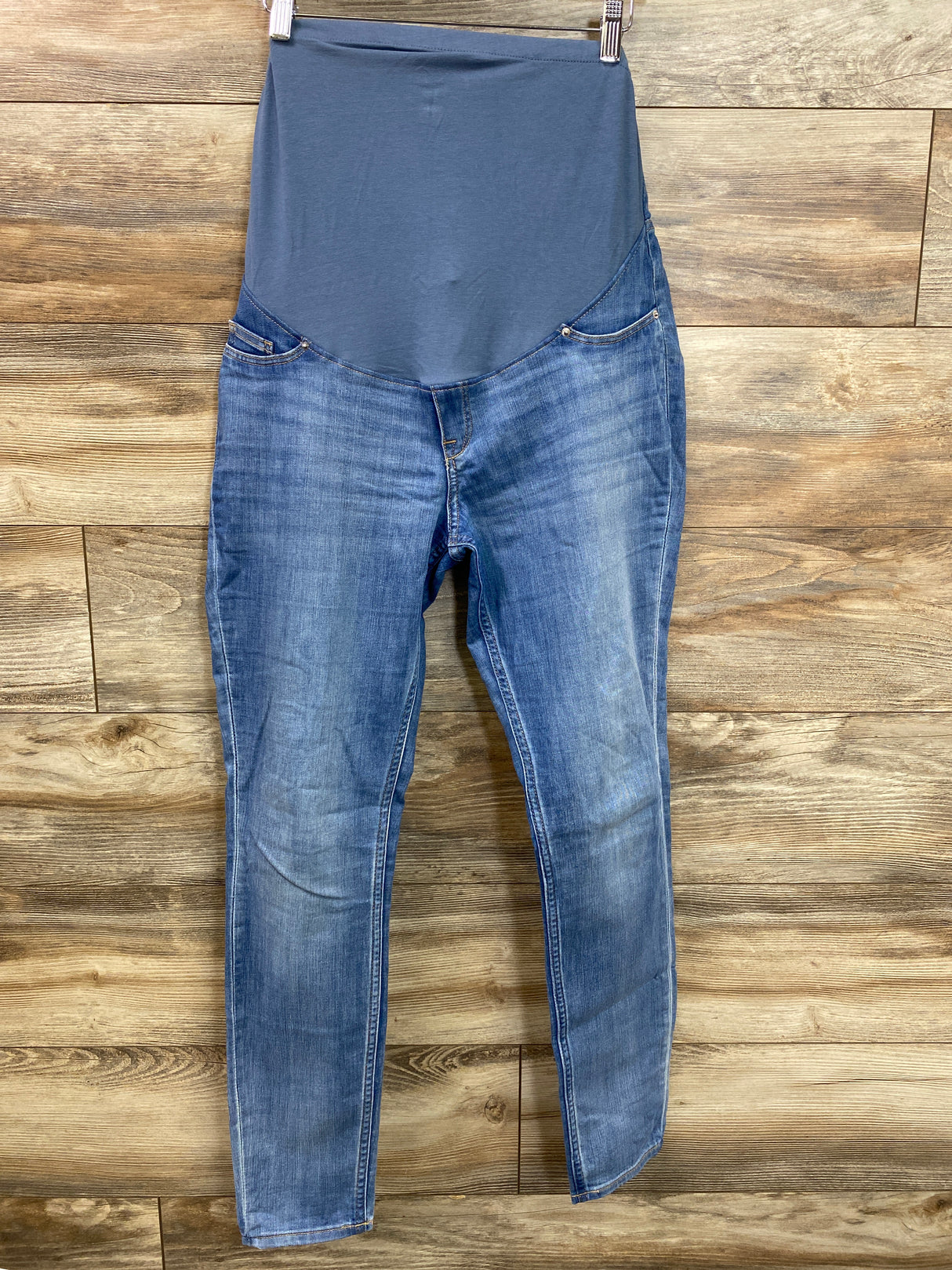 H&M Mama Full Panel Jeans Blue sz Large