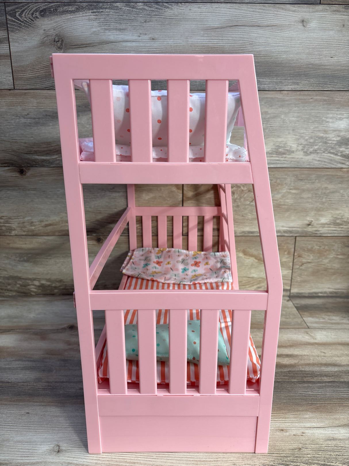 Our Generation Dreams for Two Pink Bunk Bed Playset with Two Dolls