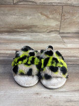 Ugg Fluff Yeah Slides in Animalia Beige sz 9c