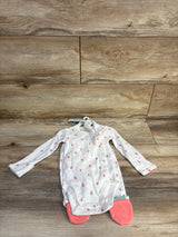 NEW Just One You 3pc Strawberry Print Kimono Bodysuit Set White sz 3m