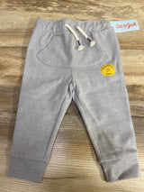 NEW Cat & Jack Ottoman Knit Joggers Brushed Nickel sz 18m