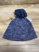 NEW Cat & Jack Blue Pom Beanie Sz 12-24m