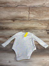 NEW Shein Tie-Dye Waffle Knit Bodysuit Multicolored sz 12-18m