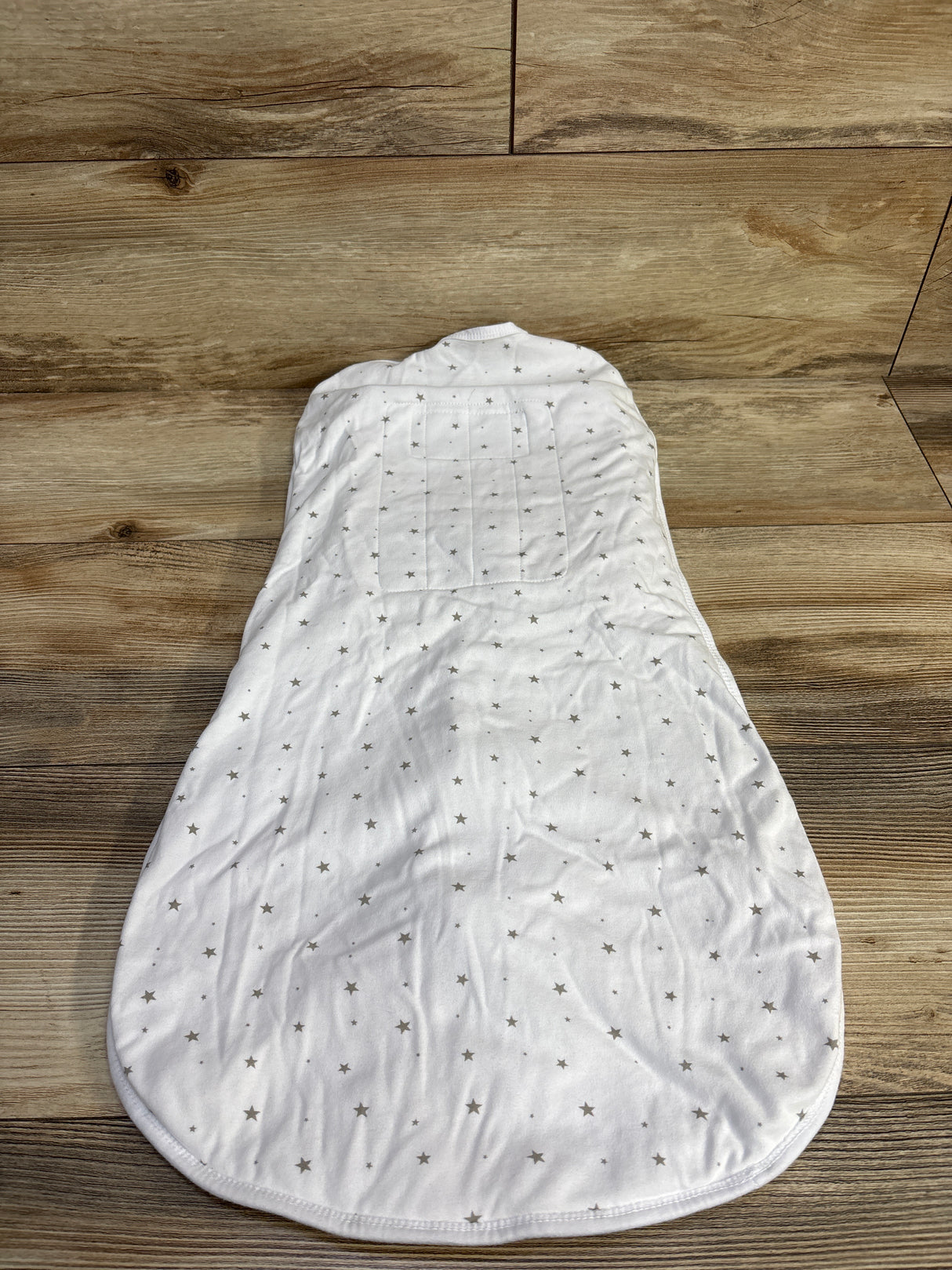 Dreamland Baby Dream Weighted Sleep Swaddle in Grey Star sz 0-6m