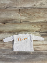 Old Navy Knit 'Boo' Sweater Beige sz 6-12m