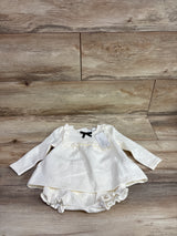 NEW Janie & Jack 2pc The Quilted Matching Set in Cream & Sugar sz 6-12m