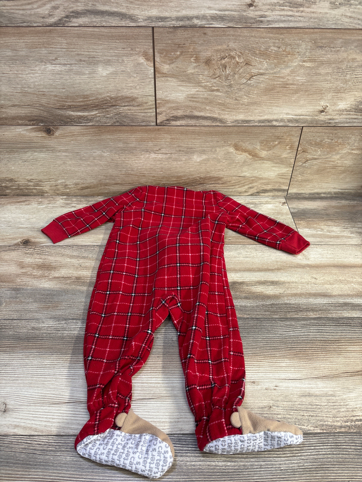 Carter's Blanket Sleeper Red sz 12m
