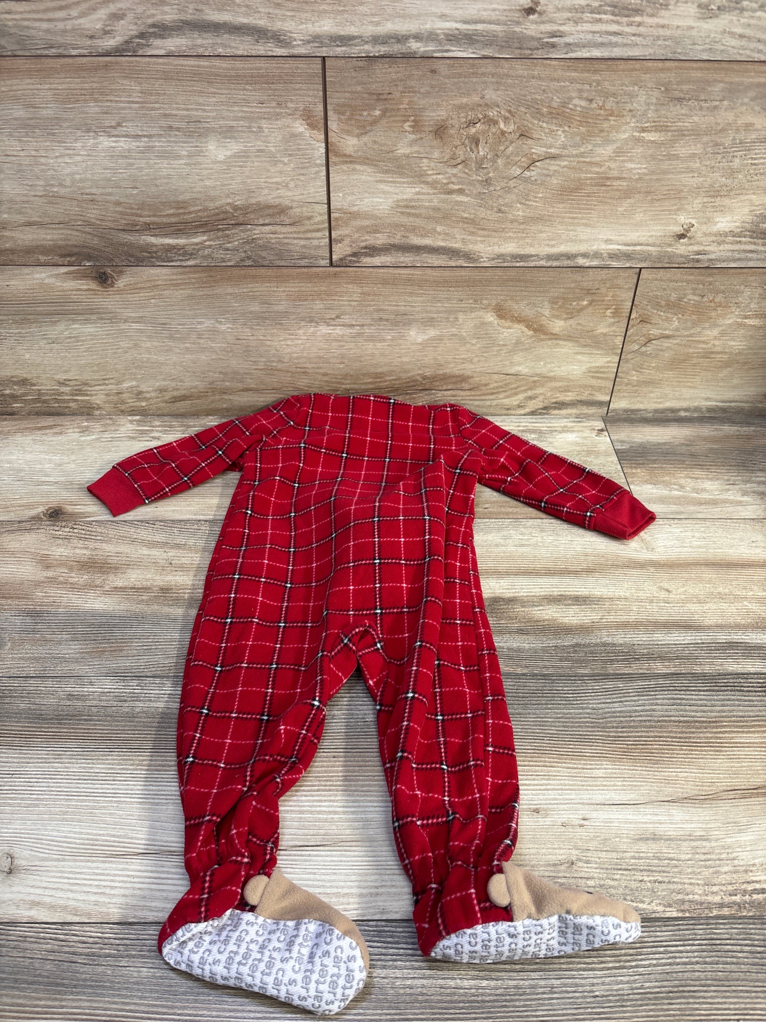 Carter's Blanket Sleeper Red sz 12m