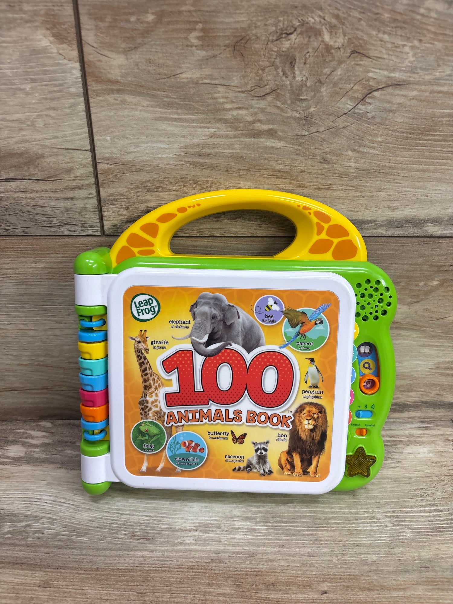 LeapFrog 100 Animals Book, Green