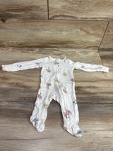 Carter's PurelySoft Sleeper Ivory sz Newborn