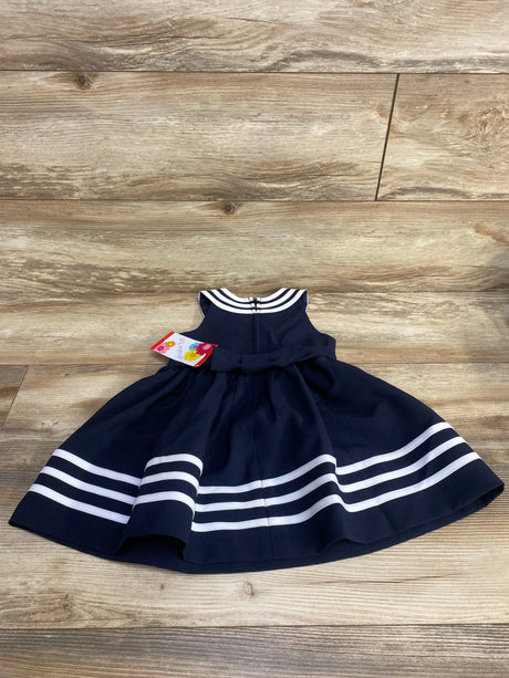 NEW Jessica Ann Sailor Dress Navy sz 2T - Me n Mommy To Be
