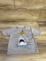 iXtreme Snack Attack Shark Rash Guard Shirt Grey sz 24m