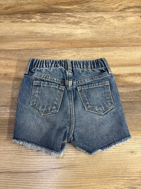 Old Navy Frayed Hem Denim Shorts Blue sz 18-24m - Me n Mommy To Be