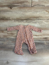 Just One You Floral Sleeper Brown sz Preemie