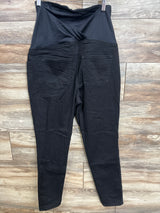Isabel Maternity Crossover Denim Jeans Black sz Large