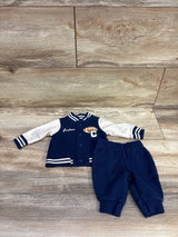 Carter's 2pc Varsity Jacket & Pants Set Navy sz Newborn