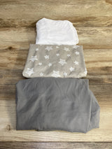 Moonsea 3pk Bedside Sleeper Fitted Sheets
