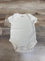 Carter's Bodysuit Cream sz Newborn