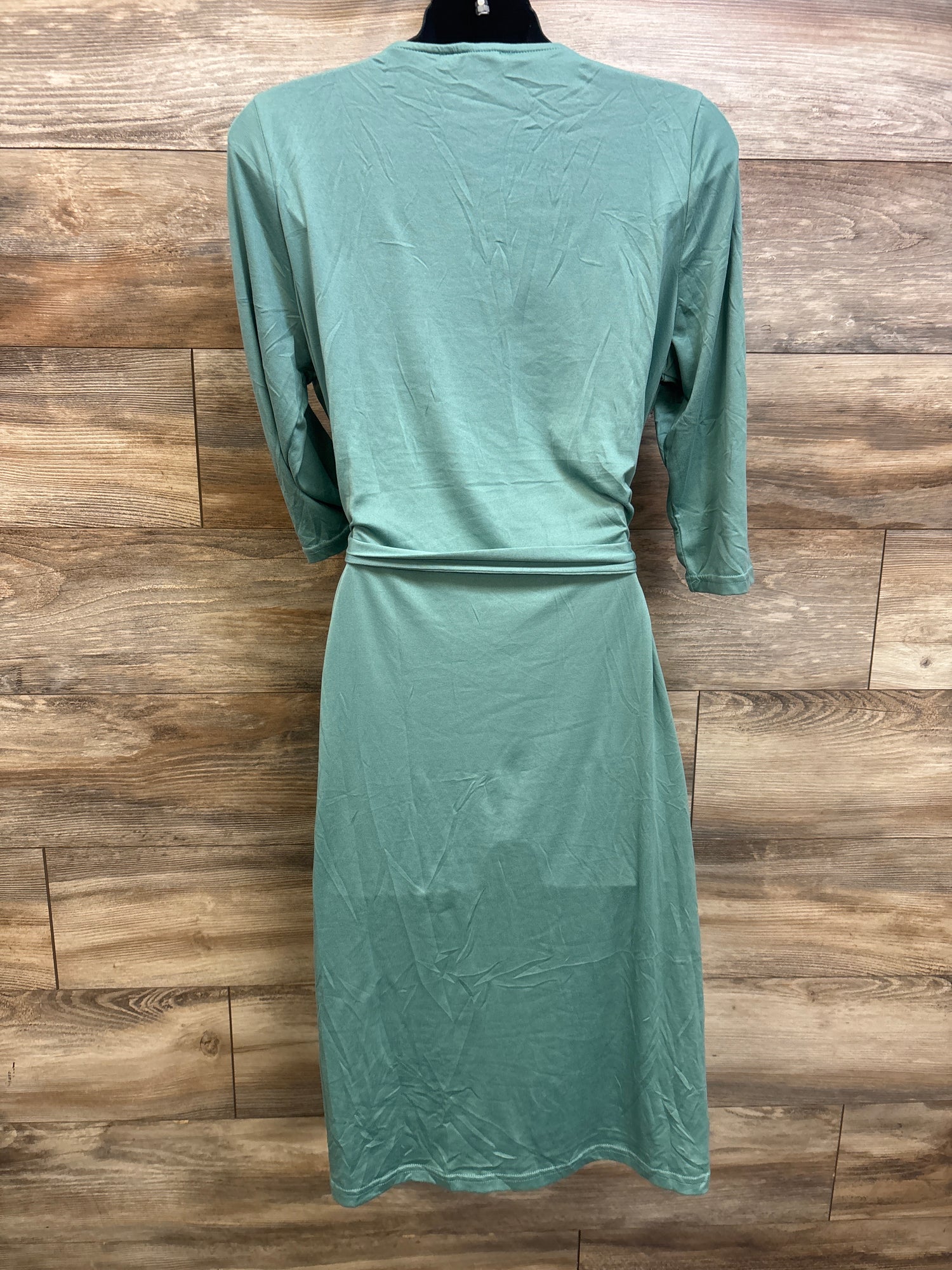 Ekouaer Maternity Robe Green sz Small