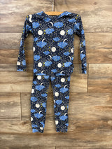 Baby Gap 2pc Moon & Stars Pajama Set Navy sz 4T - Me n Mommy To Be