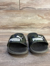 Puma Cool Cat Camo Slides Green sz 11c