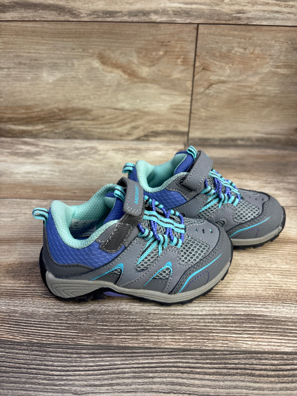 Merrell Trail Chaser Hiking Sneakers Grey sz 8c