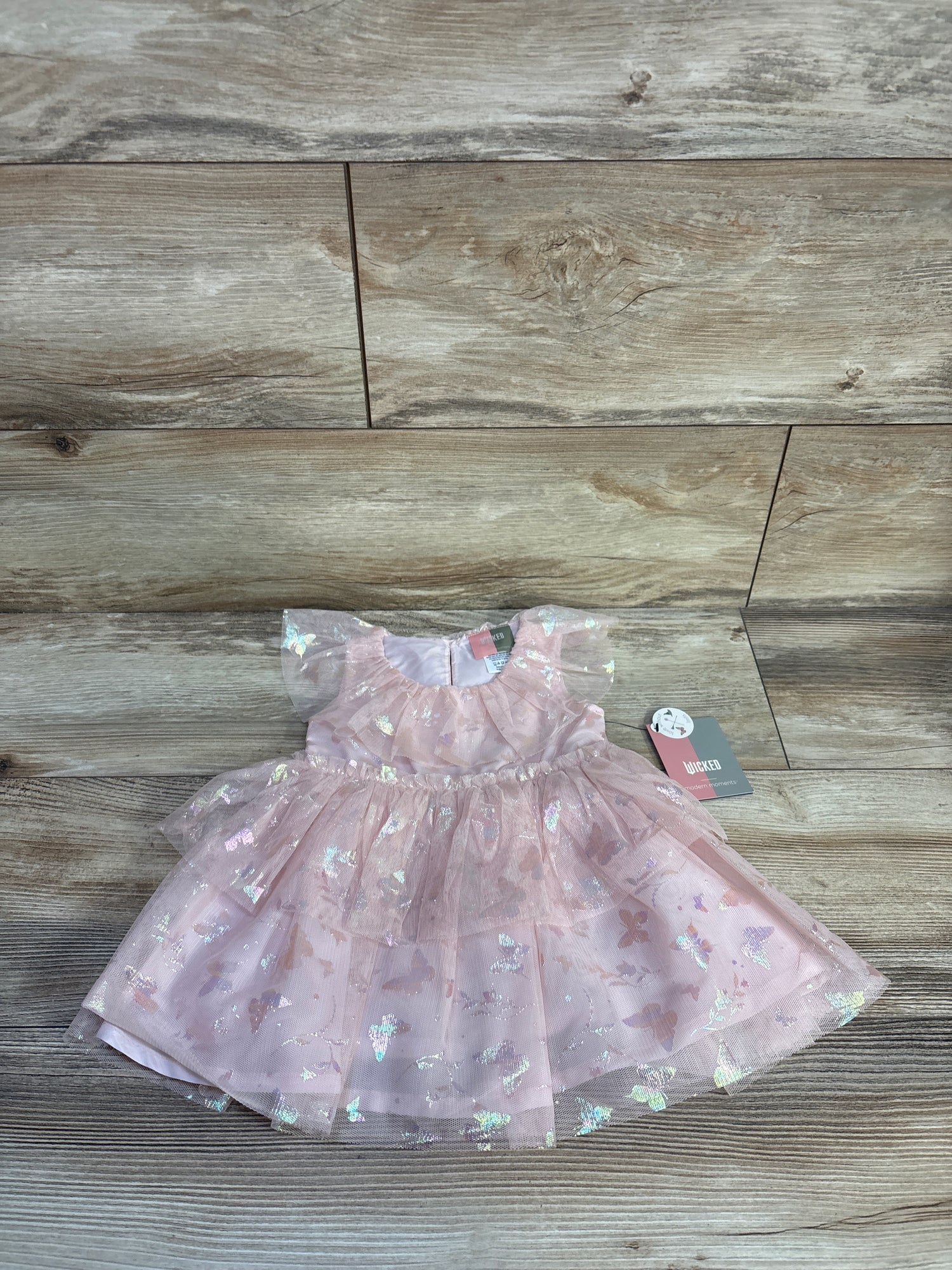 NEW Modern Moments x Wicked The Good Witch Glinda Dress Pink sz 12m