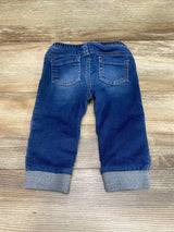 Cat & Jack Drawstring Jogger Jeans Blue sz 12m