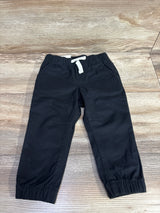 NEW Cat & Jack Stretch Drawstring Joggers Black sz 18m