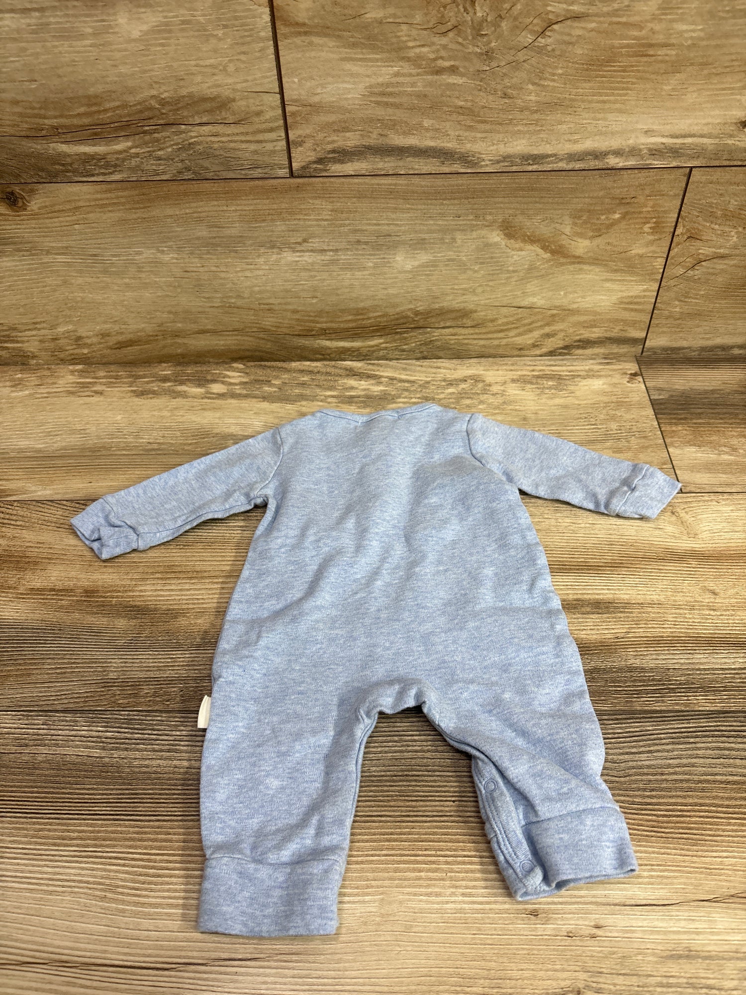 Rabbit + Bear Henley Coverall Blue sz 3-6m