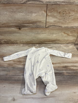 Carter's Terry Cloth Sleeper Cream sz Newborn
