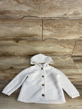 Old Navy SoSoft Button Front Sweater White sz 18-24m