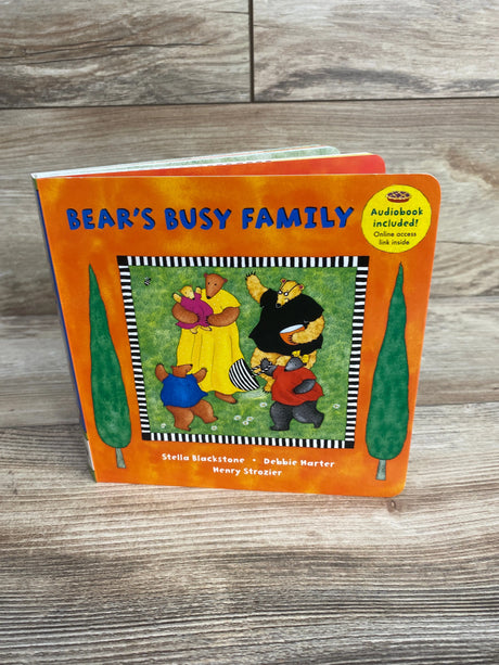 Barefoot Books Bear's Busy Family Board Book - Me n Mommy To Be