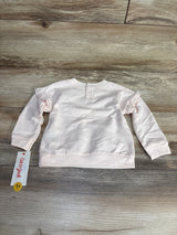 NEW Cat & Jack Rainbow Sweatshirt Pink sz 12m
