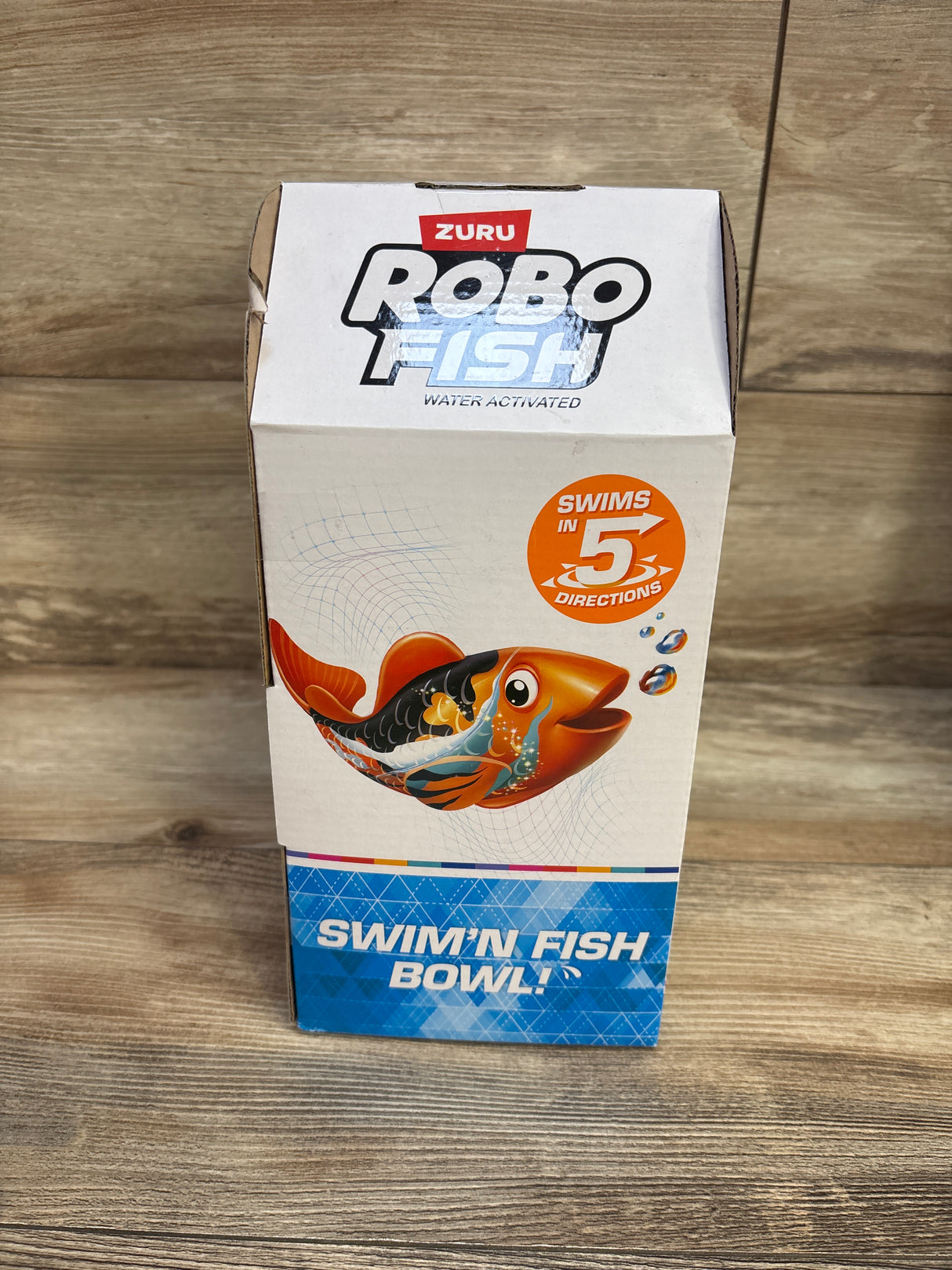 NEW Robo Alive Robo Fish Swim 'n Fish Bowl Robotic Pet Figure