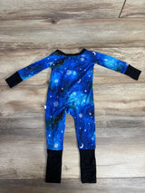 Babalus Snowflake Convertible Sleeper Blue sz Newborn