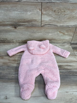 Old Navy Sherpa Coverall Pink sz 0-3m