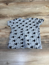 Gardner And The Gang Organic Shirt Heart & Arrow Print Grey sz 4-5T