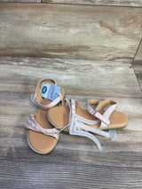 NEW Cat & Jack Jen Pearl Strap Sandals Blush sz 12c