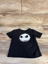 Disney Store The Nightmare Before Christmas Sequin Shirt Black sz 5/6T