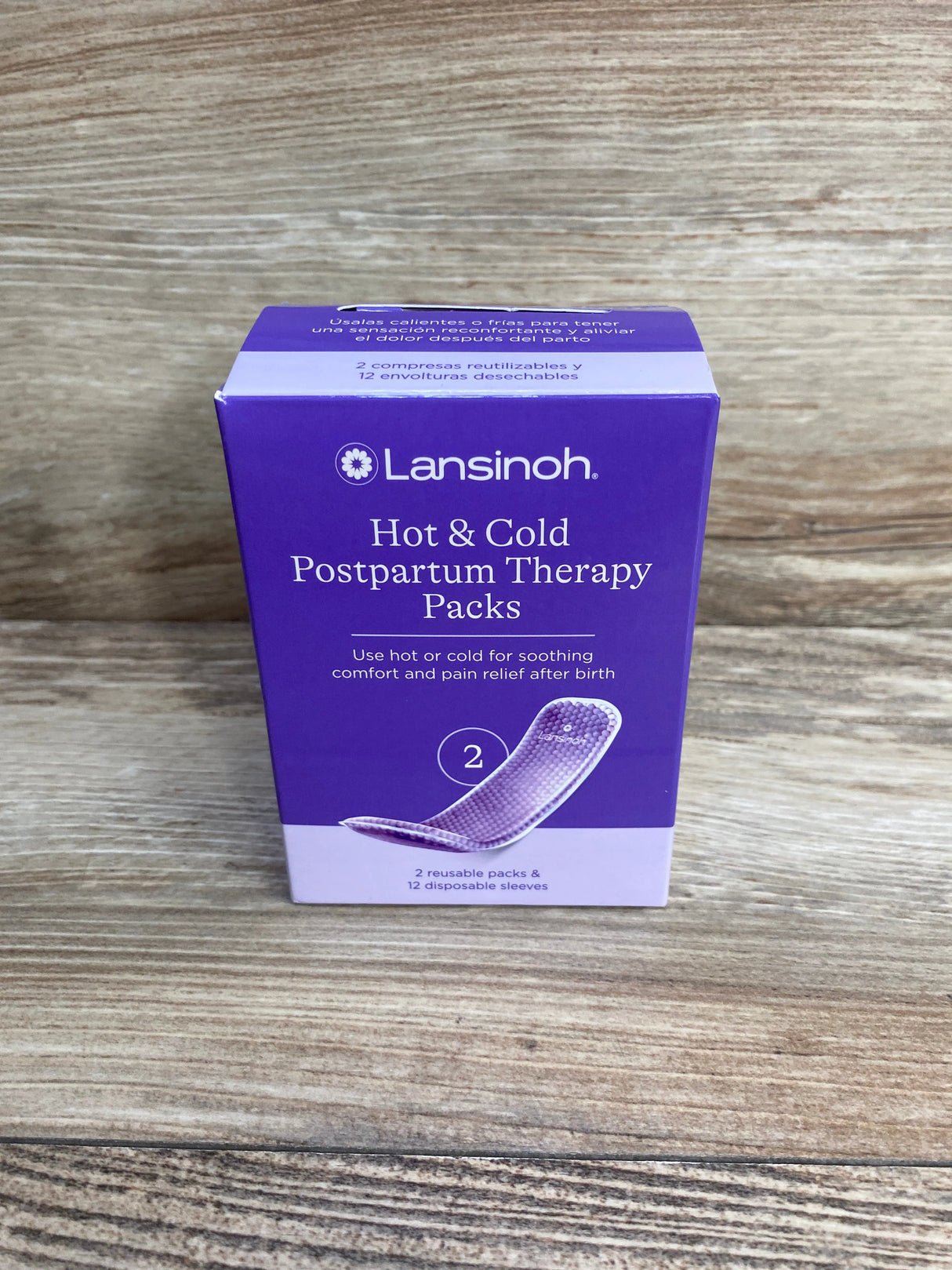 NEW Lansinoh Hot and Cold Postartum Pads, 2ct